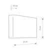 Lampa Nowodvorski 9710 HAGA graphite