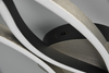 Lampa sufitowa Trio 641210305 czarny/srebrny