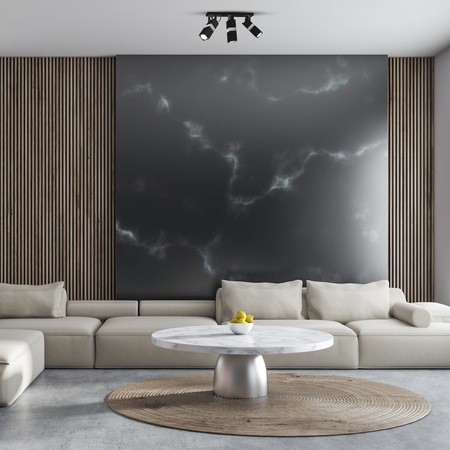 Milagro Lampa sufitowa VIDAR BLACK/CHROME 3xGU10 MLP6286 Czerń / Chrom