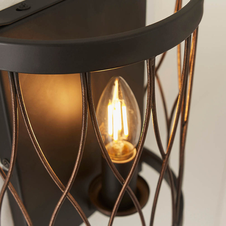 Kinkiet Endon Lighting Heston 61499 czarny