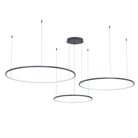 Milagro Lampa wisząca Saturno Black 100W LED ML0846 CZARNY