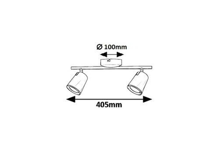 Oczko Rabalux Solange 5046 biały