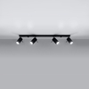 Sollux Lighting Plafon RING 4L ochra czerwona SL.1510