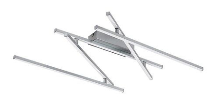Lampa sufitowa Rabalux Negan 71020 srebrny