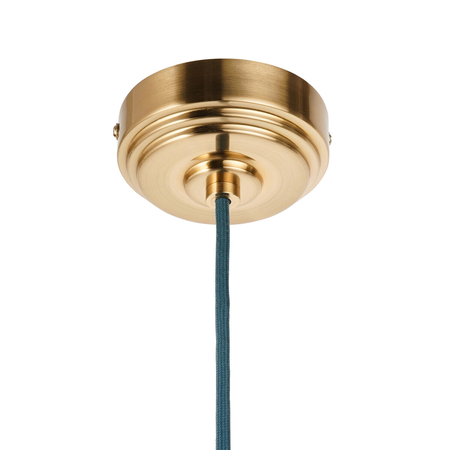 Lampa wisząca Endon Lighting Eltham 111511 mosiądz