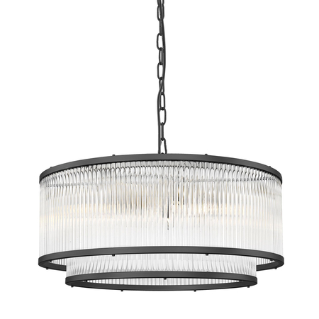 Lampa wisząca SERGIO Zuma Line P0528-06H-P7AC czarny
