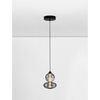 Lampa wisząca Luces Exclusivas LE44220 czarny, szary i odcienie szarości