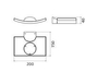 Kinkiet Artemide 1646010A Microsurf LED