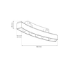 Milagro ROUND MAGNETIC TRACK 6W 3000K do śr. 600mm ML8691 CZARNY