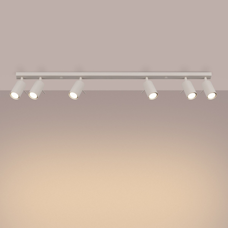 Sollux Lighting Plafon RING 6L biały SL.0333
