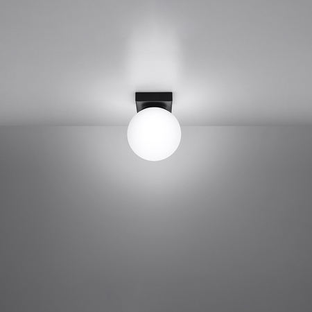 Sollux Lighting Plafon YOLI 1 czarny SL.1151