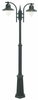 COMO 372 BLACK E27 LED 2X 9W DOUBLE