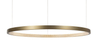 Lampa wisząca Luces Exclusivas ORITO LE41728 mosiądz