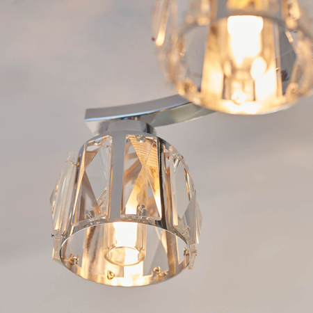 Lampa sufitowa Endon Lighting Ria 96454 chrom