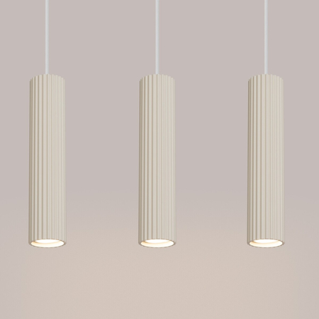 Sollux Lighting Lampa wisząca KARBON 3L beżowy SL.1594