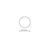 Light Prestige Plafon Platillo 16 cm złoty LED CCT LP-8102/1C-6W GD CCT