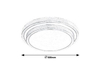 Lampa sufitowa Rabalux Aspen 1517 szczotkowane aluminium