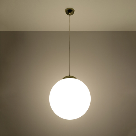 Sollux Lighting Lampa wisząca UGO 40 złota SL.0717