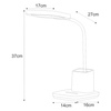 Lampa biurkowa Kaja TOLA K-BL1301 CZARNY czarny
