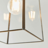 Lampa wisząca Endon Lighting Beaumont 60892 mosiądz