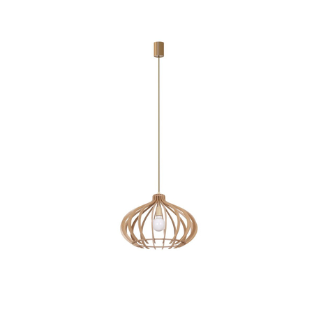 Lampa wisząca IKA D Nowodvorski 4174 drewniany