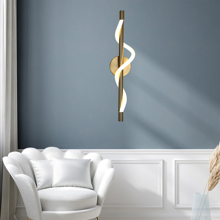 Light Prestige Kinkiet Meleca złoty LED CCT LP-2345/1W GD