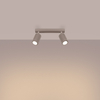 Sollux Lighting Plafon KARBON 2 taupe SL.1763