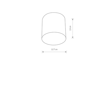 Spot POINT PLEXI Nowodvorski 6526 czarny