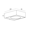 HITRA 1330 GRAPHITE LED 9,5W 3000K