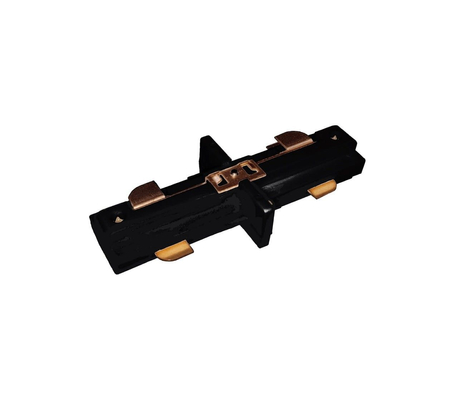 Łącznik wewnętrzny 1F czarny LP-551-S-BK