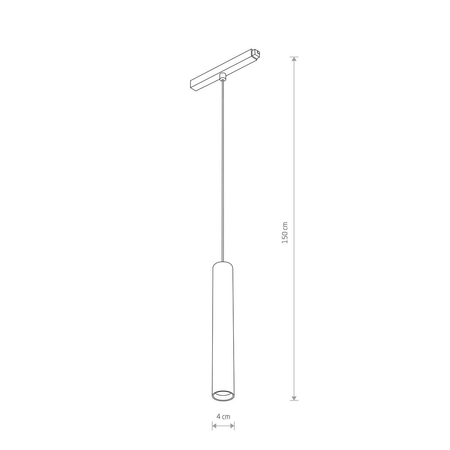 Lampa sufitowa LVM ROLLER LED 9W Nowodvorski 10146 czarny
