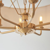 Lampa wisząca Endon Lighting Highclere 110727 mosiądz