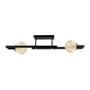 Lampa sufitowa Kaja EMIR K-5765 bursztynowy, czarny