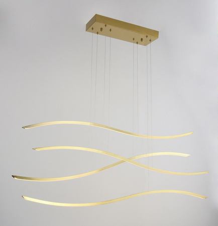 Lampa wisząca WAVES GOLD Azzardo AZ4058 gold