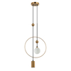 Lampa wisząca Italux PND-428892-BRO Mosiężny