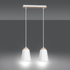 Lampa wisząca BOLERO 2 WHITE Emibig 443/2 biały