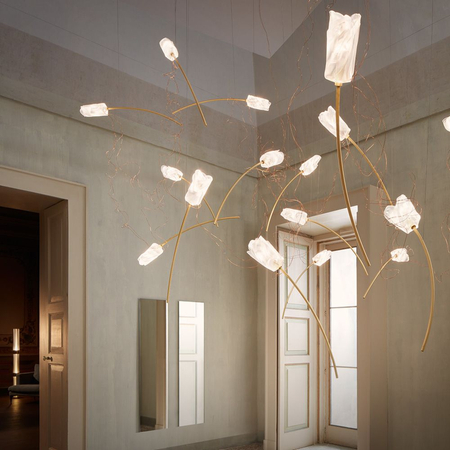 Lampa wisząca Slamp TULIP 7 ROUND TULSM00PRS03CLDRNCEU