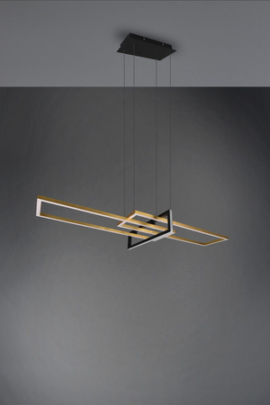 Lampa wisząca Trio 320310308 złoty