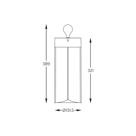 Lampa stołowa Zuma Line 1003 ESTERNO LAMPA STOŁOWA