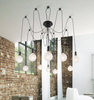 Lampa wisząca Rabalux Caspar 2224 czarny matowy