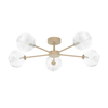 Lampa sufitowa Kaja CASOLI K-5711 transparent, beż