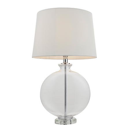 Lampa stołowa Endon Lighting Gideon 90535 nikiel