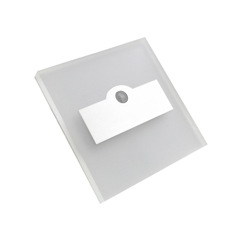 Eko-Light Oprawa schodowa LUMI WHITE Barwa Ciepła 3000K 12V z czujnikiem ruchu EKS9101 BIAŁY