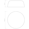Lampa sufitowa Astro Taiko 400 1456006 Matowy Biały