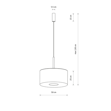 Lampa wisząca Nowodvorski SANTANA 11652 Kremowy