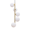 Lampa wisząca Zuma Line Ali 5648 biały/złoty