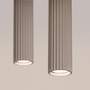 Sollux Lighting Lampa wisząca KARBON 2 taupe SL.1773