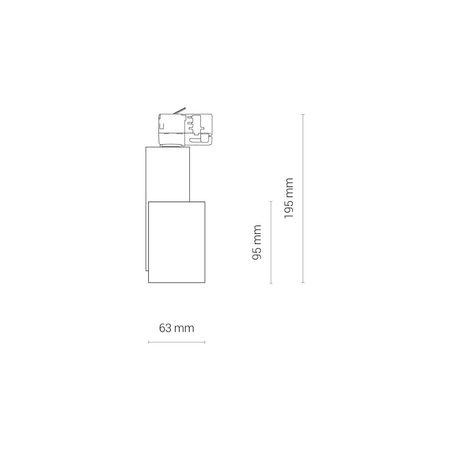Lampa sufitowa Nowodvorski 8756 CTLS Nea LED 20W, 4000K