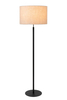 Lampa podłogowa Lucide MAYA 45709/81/38 czarny/beżowy