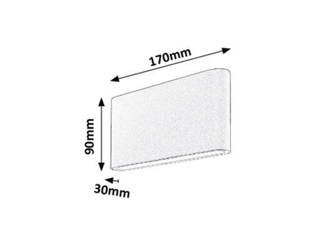 Kinkiet zewnętrzny Rabalux Nesna 7952 antracyt